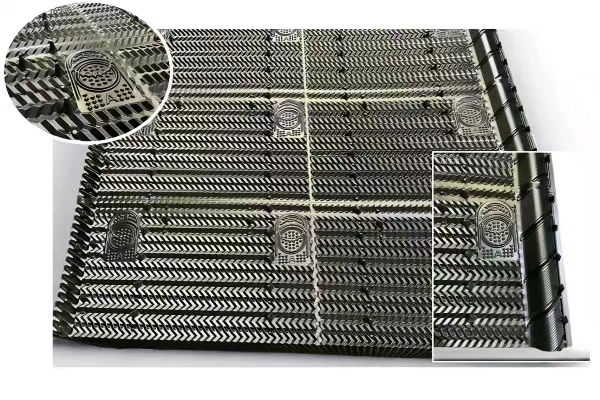 Cross-flow Fill for High-Efficiency Tower Applications